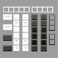 Primera Luxel Sockets and switches  (130185)