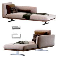 Evergreen Chaise Longue cod 15R33 (130151)