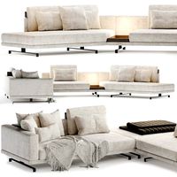 Octave Molteni White Sofa (128985)