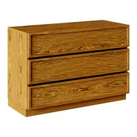 Chest of drawers TAIANA ARKIT 3 drawers oak (128869)