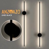 LINES BLACK by Anzazo Sconce (127641)