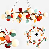 Matisse chandelier circle multicolor (127538)