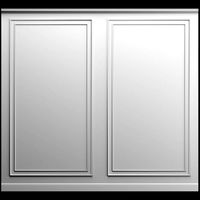Wall panel plaster molding (127029)
