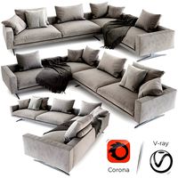 Flexform Campiello sofa (126340)