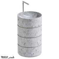 TRULLO circle Floor Washbasin (126174)