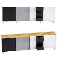 Supergrau Starbuck Sideboard (126170)