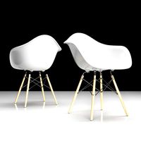 Eames DAW Plastic Side Chair (125918)