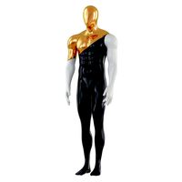 Faceless mannequin with gold top 135 (125181)