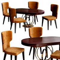 TAVOLA DINING TABLE AND CHAIR (124952)
