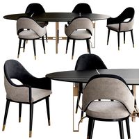 GREGORY Oval Table (124828)