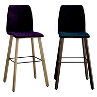 SCAB DESIGN NATURAL ZEBRA POP Bar Chair (124738)