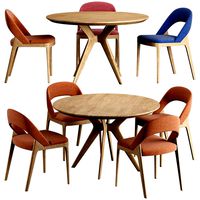 Clamp Chair Clark Table (124665)
