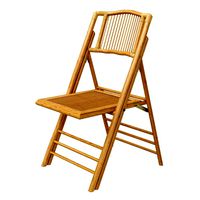 Rattan bamboo chair folding (124510)