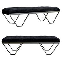 Elm & Iron Gerard Ottoman (123902)