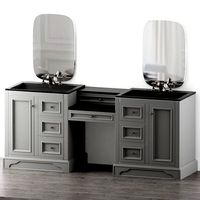 De Soto Double Bathroom Vanity Set (123795)