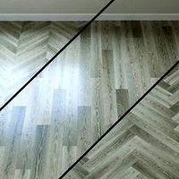Karelia Oak Aged Stonewashed ivory Parquet board  (122857)