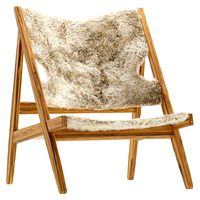 Lounge Menu Knitting beige chair  (122827)