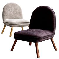 Upholstered fabric fantasia armchair  (122736)