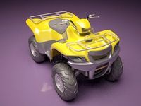 ATV BIKE 3D Model