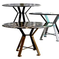 Barel AIX WHITE AND IRON DINING TABLE (122691)