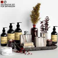 Decor Set for Bathroom 09 (122220)