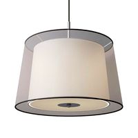 SABA Matt nickel Pendant lamp 3L (121219)