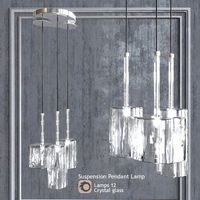 AXO Light Spillray SP3 Clear Glass pendant lamp (121131)