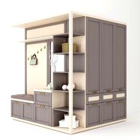 Hallway corner wardrobe (119958)