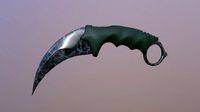 Six karambit knives (119662)