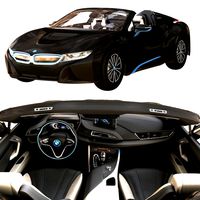 BMW i8 roadster black car (119315)