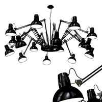 DEAR INGO BLACK Spider LARGE CHANDELIER (119118)