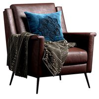 Cambridge Leather Armchair (119110)