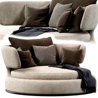 Amoenus Soft Maxalto Swivel Sofa (116881)