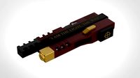 Deadshot wrist magnums from the movie Suicide Squad 2016 3d print model (115961)