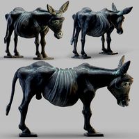 Pavel Quoytcheff Sculpture Donkey 2006 (115373)
