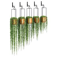 Everalda Metal and Terracotta Hanging Planter (115331)