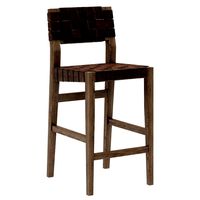 Restoration Hardware Vero Leather Bar chair (115280)
