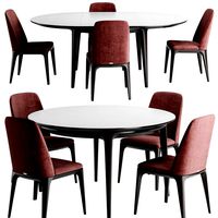 Play M dining table and dining chair (115178)