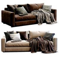Ferlea Sofa Simple (2 color version) (115136)