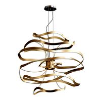 Calligraphy 1-Light Geometric Pendant (114484)