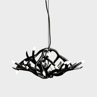 Chandelier Antlers 12 Antlers Black Von Roll & Hill (114464)