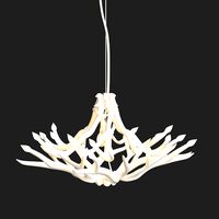 Chandelier Antlers 10 Antlers White Von Roll & Hill (114463)