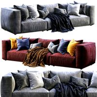 Marechiaro Sofa By Arflex ( 2 color version) (114437)