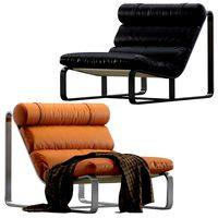 Coco Republic Bryson Leather Occasional armchair (114014)