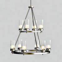 Chandelier Feiss Jonah Satin Nickel (113655)
