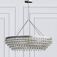 Calypso 8-Light Crystal Teardrop Chandelier (113475)