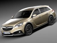 Opel Insignia Country Tourer 2014 3D Model