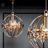 Uttermost Ambre Gold Pendant (113211)