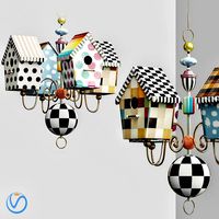 Mackenzie Childs Chandelier (113025)