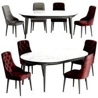 OTTI dining Chair PLAY dining Table (112448)